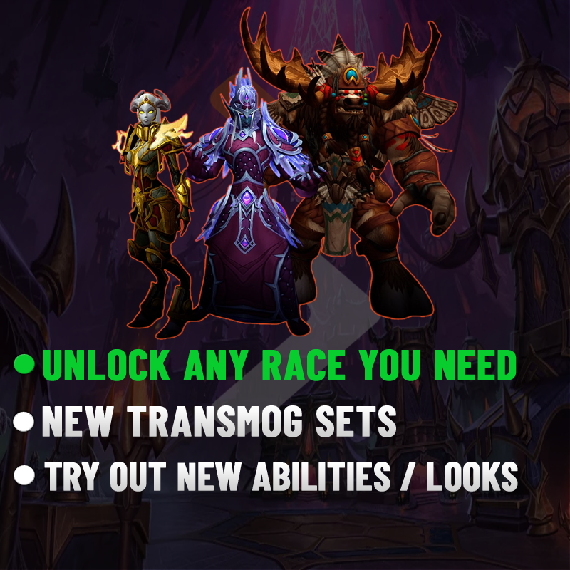 WoW Allied Races Unlock Boost