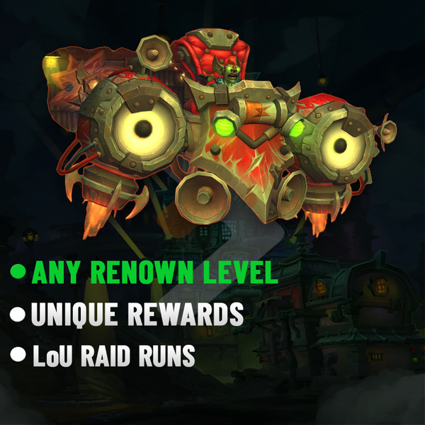 Gallagio Loyalty Raid Renown Boost