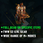 TWW S2 Mythic+ Gear Boost