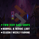 WoW TWW Very Rare Items Boost