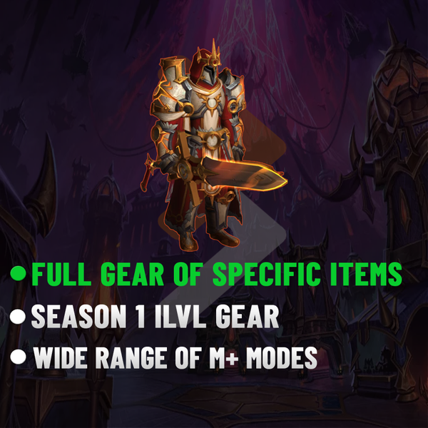 WoW Mythic+ Gear 